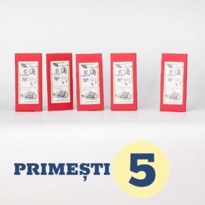 Pachet Promo: 4+1 Tablete Ciocolată Madagascar